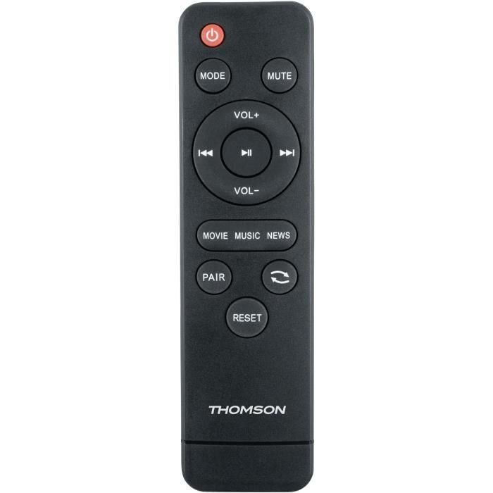 Barra de sonido - THOMSON - Negra - Bluetooth 5.3, 120W, Entrada TV ARC/CEC, USB, Ecualizador, Mando a distancia, Fuente de alimentación. 230V 5 Barra de sonido - THOMSON - Negra - Bluetooth 5.3, 120W, Entrada TV ARC/CEC, USB, Ecualizador, Mando a distancia, Fuente de alimentación. 230V 5
