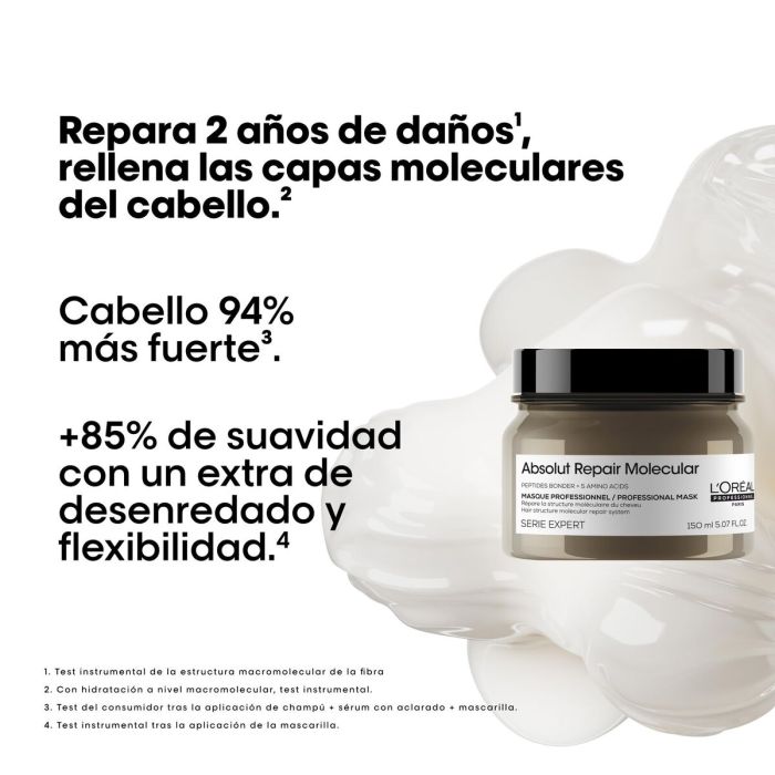 Mascarilla Capilar L'Oreal Professionnel Paris ABSOLUT REPAIR MOLECULAR 9