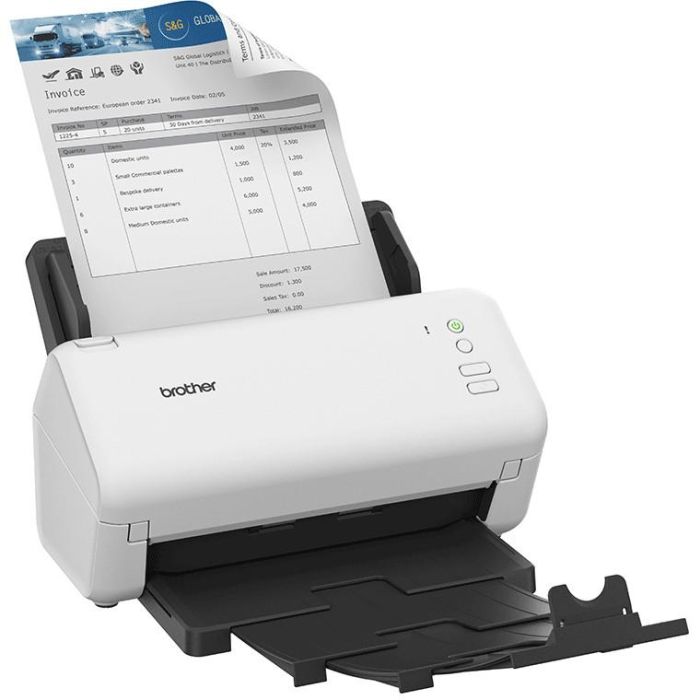 BROTHER Escaner Profesional ADS4100 35hpm/70ppm - ADF 60 hojas 3