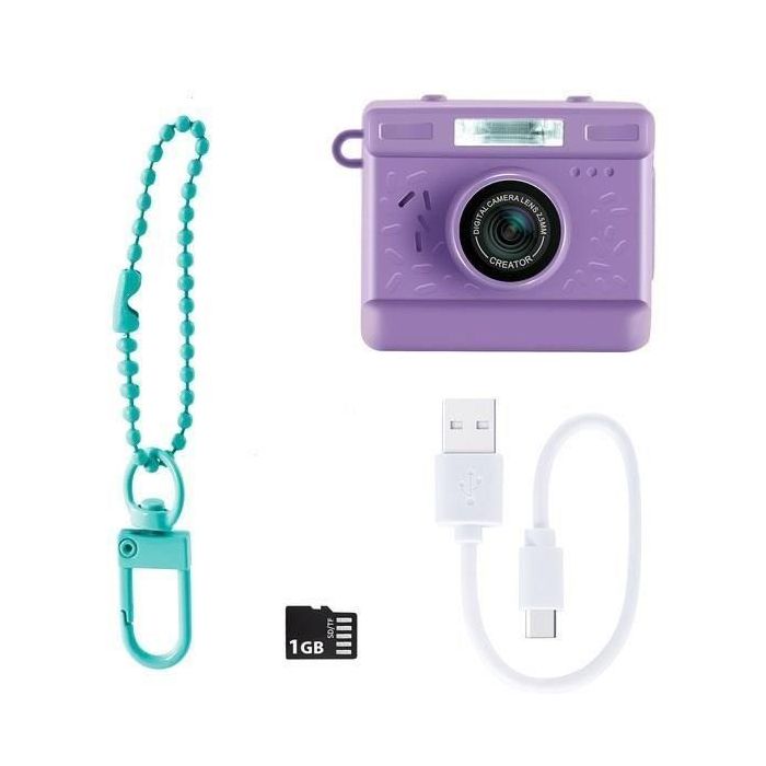 Canal Toys Photo Creator Mini Cam' Cámara digital de fotos y vídeos Vintage - con llavero y tarjeta SD de 1 GB incluida CLK 06 1 Canal Toys Photo Creator Mini Cam' Cámara digital de fotos y vídeos Vintage - con llavero y tarjeta SD de 1 GB incluida CLK 06 1