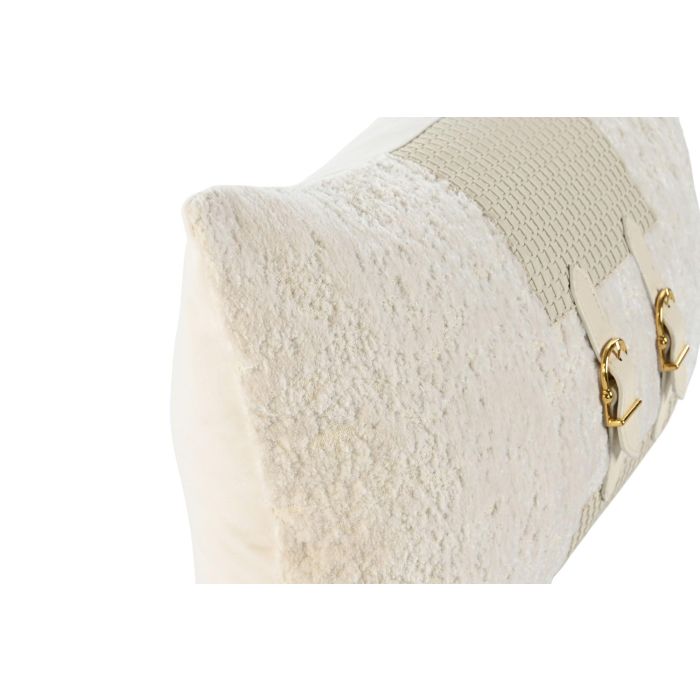 DKD Home Decor Cojín Jacquard Blanco 10 x 30 x 50 cm 1 DKD Home Decor Cojín Jacquard Blanco 10 x 30 x 50 cm 1