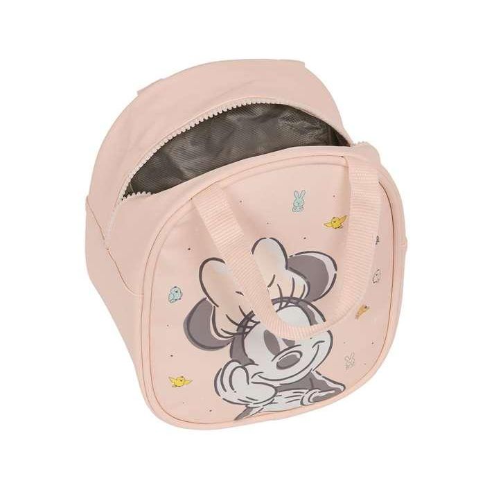 Bolsa Térmica Minnie Mouse Baby Rosa 19 x 22 x 14 cm 3