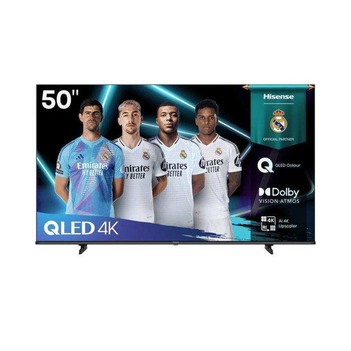 Hisense 50E7Q TV QLED 50 Pulgadas 4K UHD Smart TV VIDAA U9 con Dolby Vision Atmos, HDR10 y Modo Juego PLUS