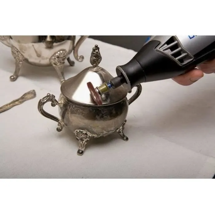 Dremel Cepillo Abrasivo de Precisión Grano 36 para Desbarbar, Limpiar, Acabar y Pulir Piezas Delicadas 3