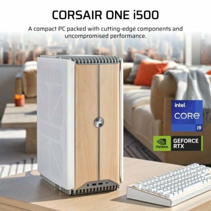 PC de Sobremesa Corsair ONE i500 Wood 32 GB RAM 2 TB SSD NVIDIA GeForce RTX 4080 2