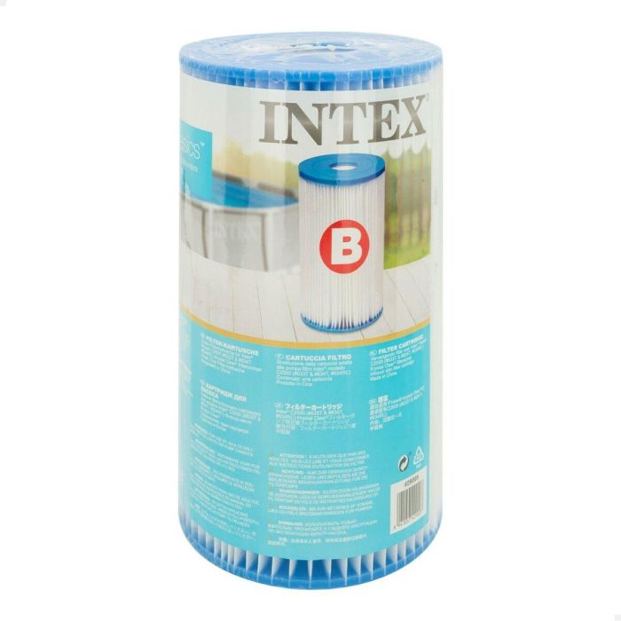 Filtro para Depuradora Intex Recambio Tipo B 1