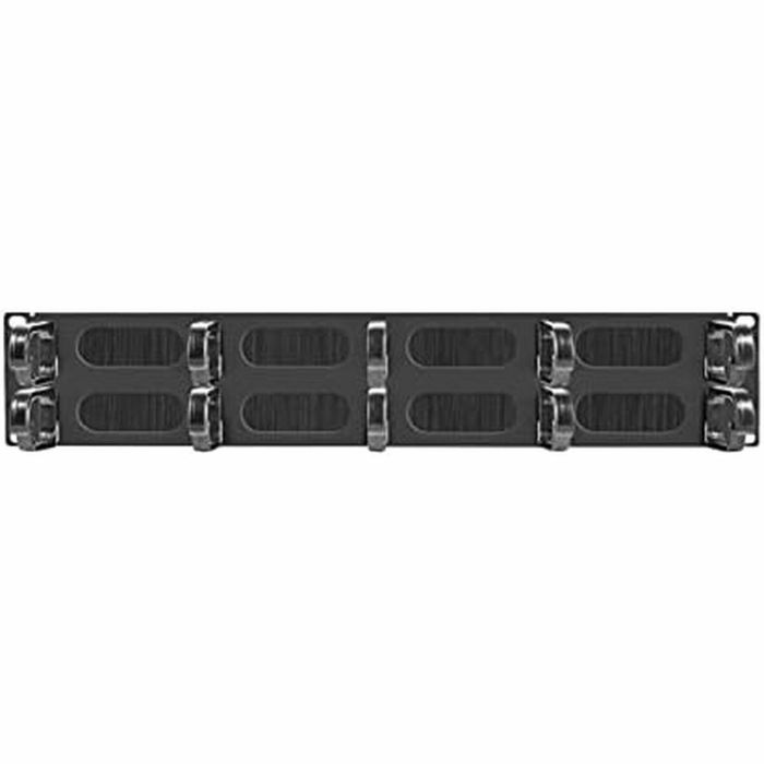 ORGANIZADOR DE CABLES LANBERG AK-1204-B - 19"/48.26CM - PANEL CEPILLADO - 5 SOPORTES DE PLÁSTICO TIPO B - 2U - NEGRO 2 ORGANIZADOR DE CABLES LANBERG AK-1204-B - 19"/48.26CM - PANEL CEPILLADO - 5 SOPORTES DE PLÁSTICO TIPO B - 2U - NEGRO 2