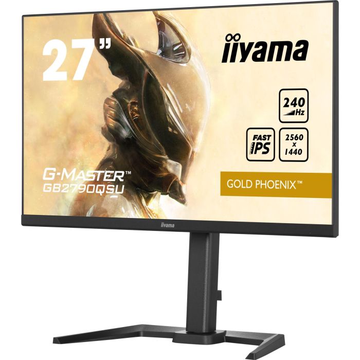 iiyama GB2790QSU-B5 Monitor Gaming 27" WQHD IPS 240Hz 1ms Negro HDMI DP USB 3.2 16