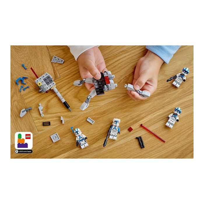 LEGO Star Wars 501st Clone Troopers Battle Pack 75345 Juego Construccion 119 Piezas 6+