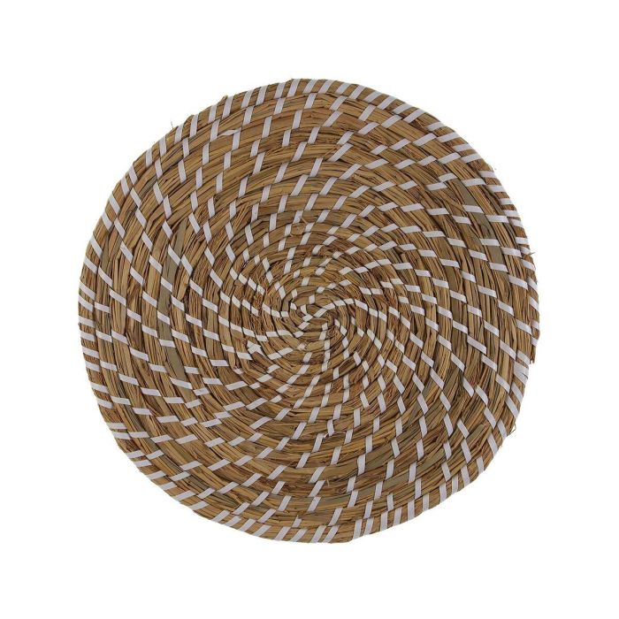 Salvamantel Versa Blanco Textil Jacinto de agua 38 cm Salvamantel Versa Blanco Textil Jacinto de agua 38 cm