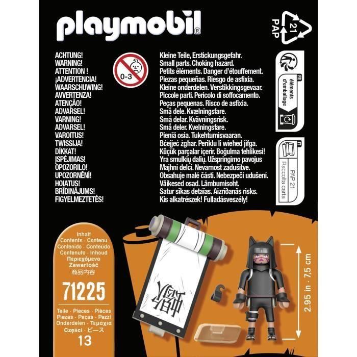 PLAYMOBIL 71225 Kankuro - Naruto Shippuden - Edad 5 3