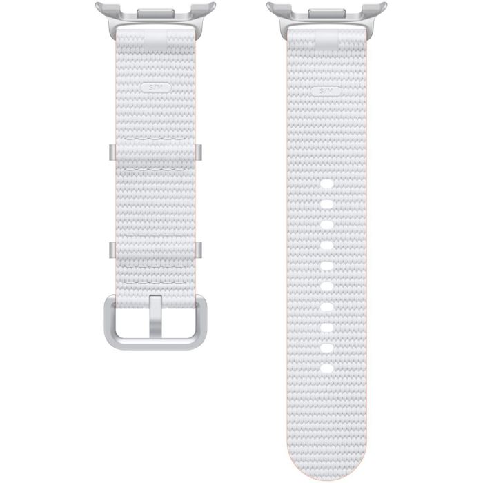 SAMSUNG ET-SOL32SWEGEU Correa Nylon Textil Blanco S/M para Galaxy Watch8 | Watch8 1