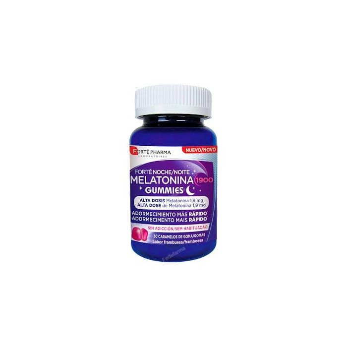 Forte Noche Melatonina Gummies 30 Cara Goma Frambuesa Forte Noche Melatonina Gummies 30 Cara Goma Frambuesa