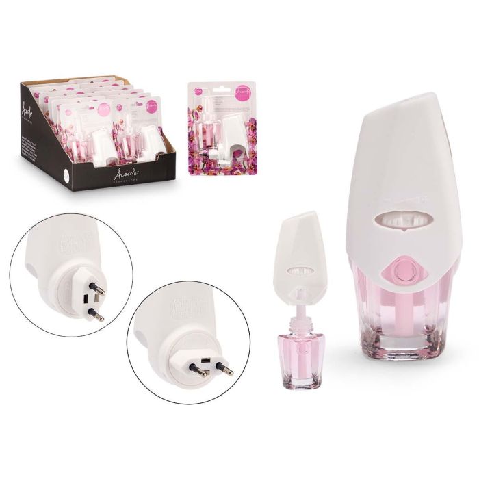 Ambientador Eléctrico 20 ml Orquídea Arte Regal - 5x12x9 cm, Blanco (24 Unidades) Ambientador Eléctrico 20 ml Orquídea Arte Regal - 5x12x9 cm, Blanco (24 Unidades)