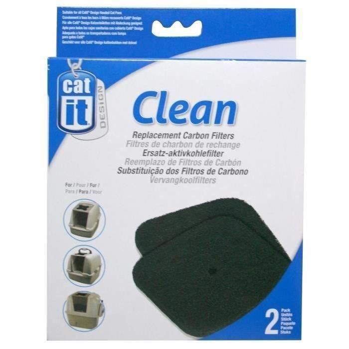 Rellene 2 filtros de carbón para baño