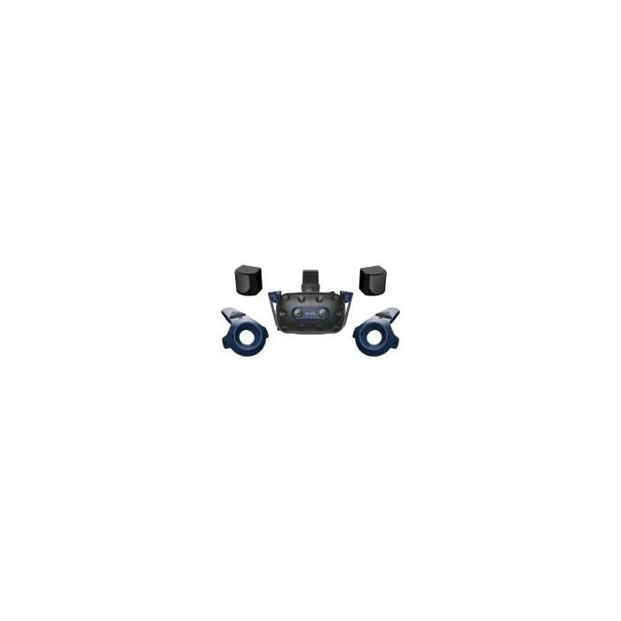 HTC Vive Pro 2 Full Kit (azul/negro) con Controladores y Estaciones Base 2.0 - Realidad Virtual