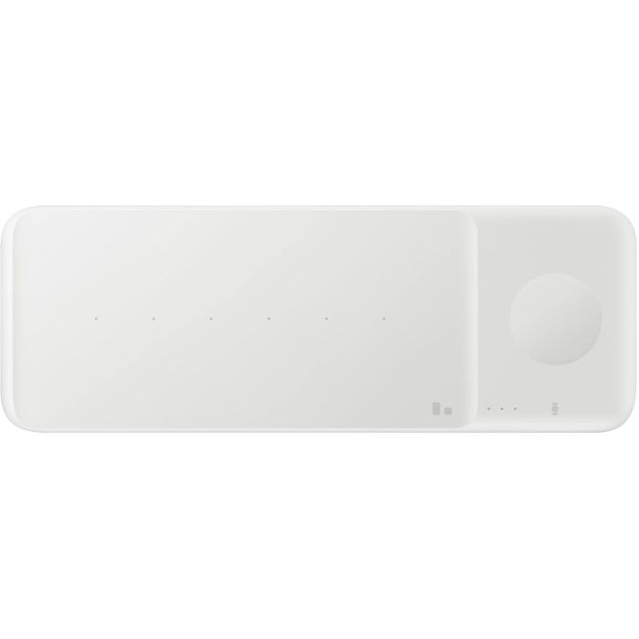 Samsung EP-P6300 Cargador Inalámbrico Trio Pad Blanco Carga Rápida para Smartphone Auriculares y Smartwatch 1