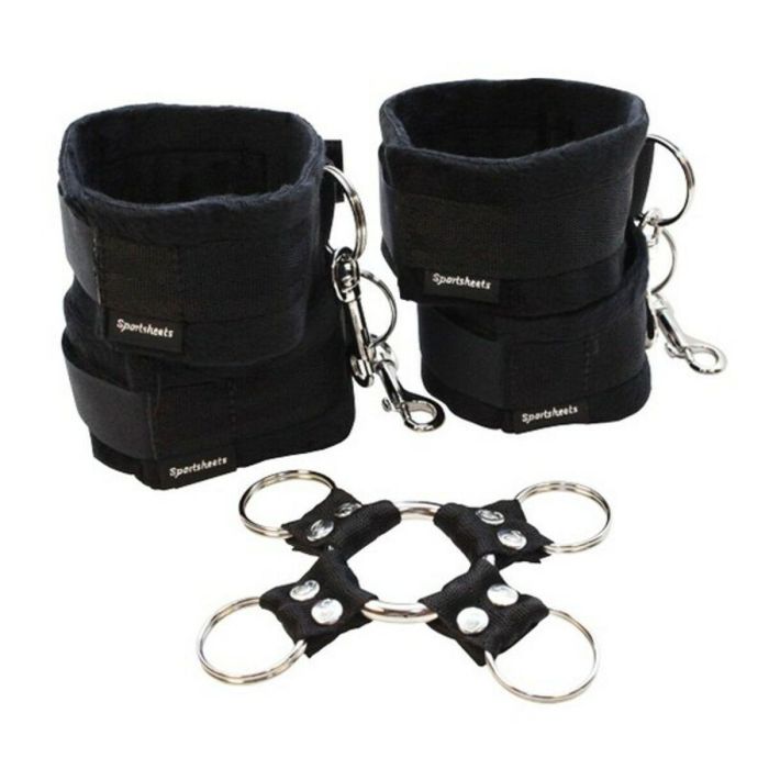 Set Erótico de Esposas Sportsheets ESS325-01 Negro Set Erótico de Esposas Sportsheets ESS325-01 Negro