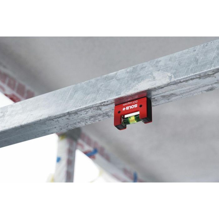 Nivel de Burbuja SOLA  GO! 68 mm Aluminio Plástico 9