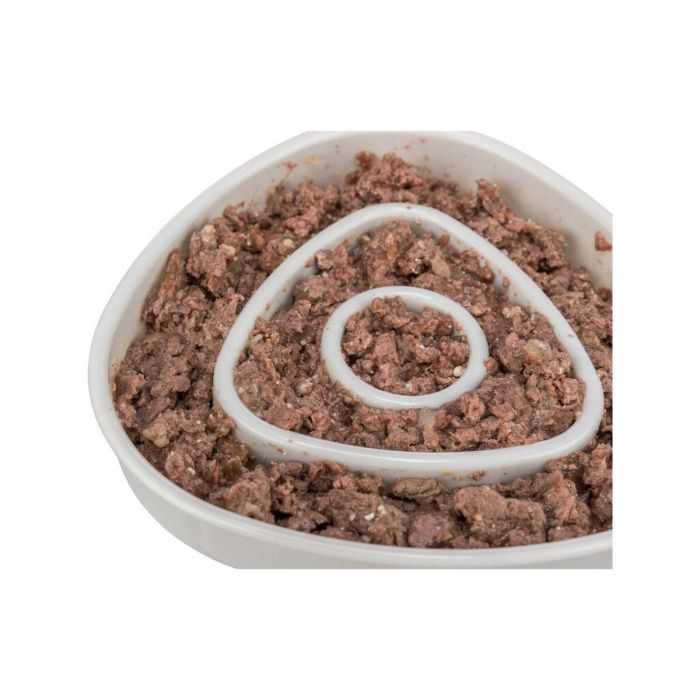 Comedero para Perro Trixie Slow Feeding Gris 350 ml 15 × 15 CM 2 Comedero para Perro Trixie Slow Feeding Gris 350 ml 15 × 15 CM 2