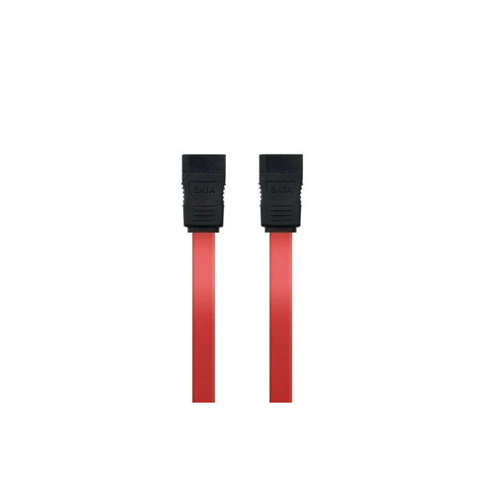 Nano Cable 10.18.0101-OEM Cable SATA Hembra - SATA Hembra 50cm Rojo