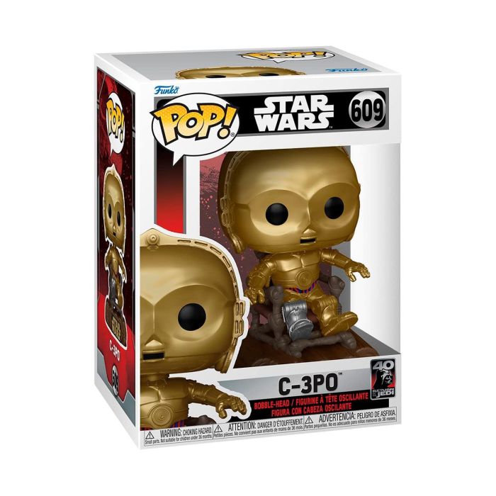 Funko Pop Star Wars: Rotj 40Th - C3Po En Silla 70744 1 Funko Pop Star Wars: Rotj 40Th - C3Po En Silla 70744 1