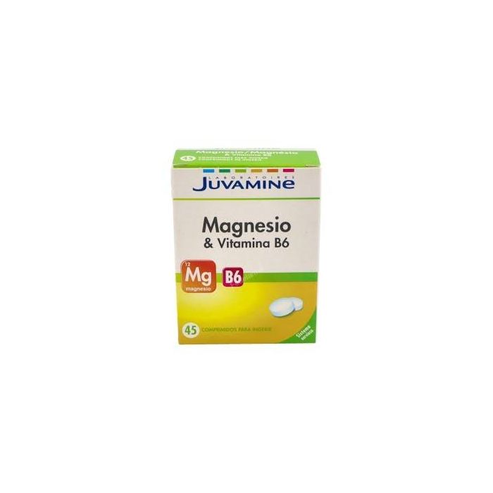 JUVAMINE Magnesio + Vitamina B6, 45 Comprimidos