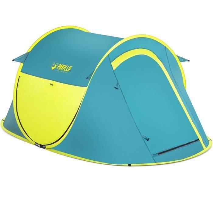 TIENDA 2 PERSONAS COOLDOME 2 PAVILLO - 1 dormitorio - impermeable 300mm - ideal festival