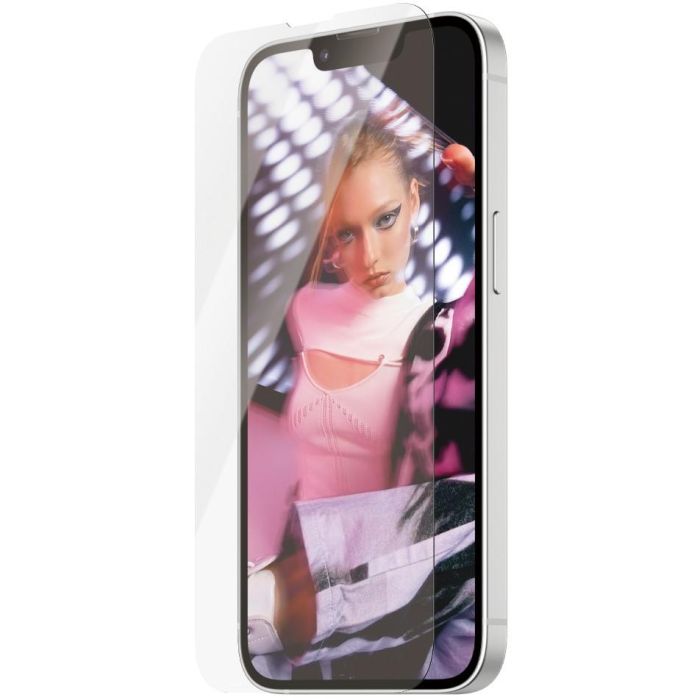 PanzerGlass Protector de Pantalla SAFE Ultra-Wide Fit para iPhone 16e, 14, 13, 13 Pro - Anti-rayones y Golpes