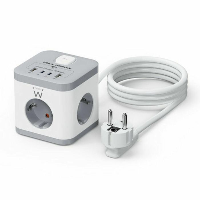 Regleta Ewent EW3863 3680 W (1,5 m)