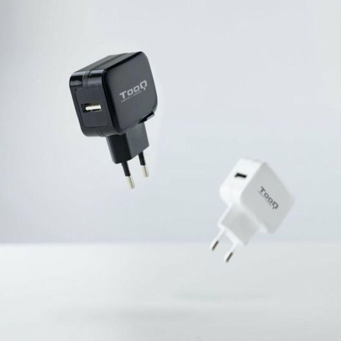 Cargador de Pared TooQ TQWC-1S01 Negro 12 W 1