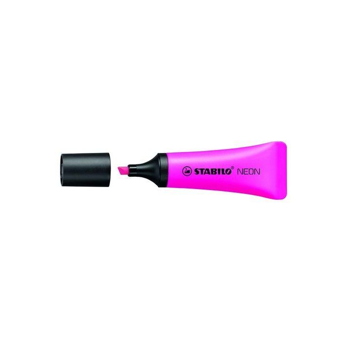 Marcador Fluor Stabilo Neon 72 Magenta