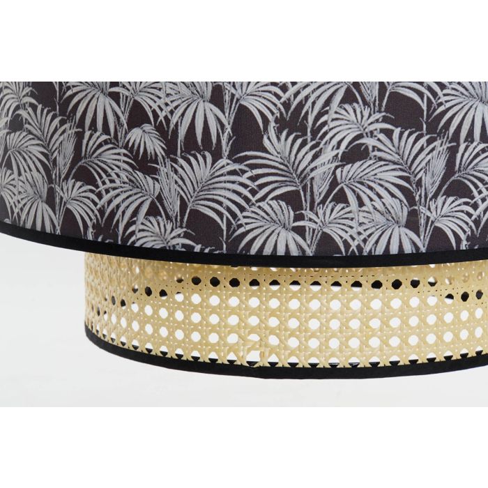Lampara Techo Colonial DKD Home Decor Negro Natural 46 x 25 x 46 cm 2 Lampara Techo Colonial DKD Home Decor Negro Natural 46 x 25 x 46 cm 2