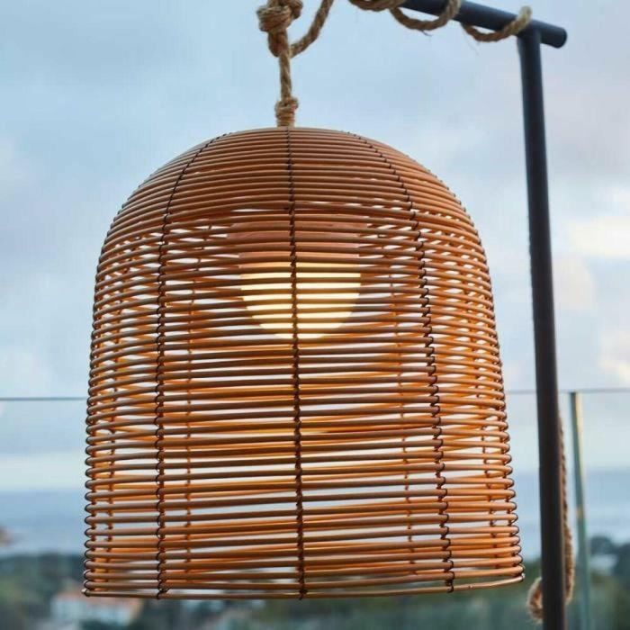 Lumisky LUM3760093545570 Lámpara Colgante Nómada HANG BOHEME H35 cm Poliratán con Cuerda, LED Blanco Cálido y Regulable 3 Lumisky LUM3760093545570 Lámpara Colgante Nómada HANG BOHEME H35 cm Poliratán con Cuerda, LED Blanco Cálido y Regulable 3