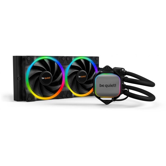 be quiet! Pure Loop 2 FX 240mm Sistema Refrigeración Líquida AIO Procesador, 2x 12cm ARGB, LGA 1700/AM5, Negro 0 be quiet! Pure Loop 2 FX 240mm Sistema Refrigeración Líquida AIO Procesador, 2x 12cm ARGB, LGA 1700/AM5, Negro 0