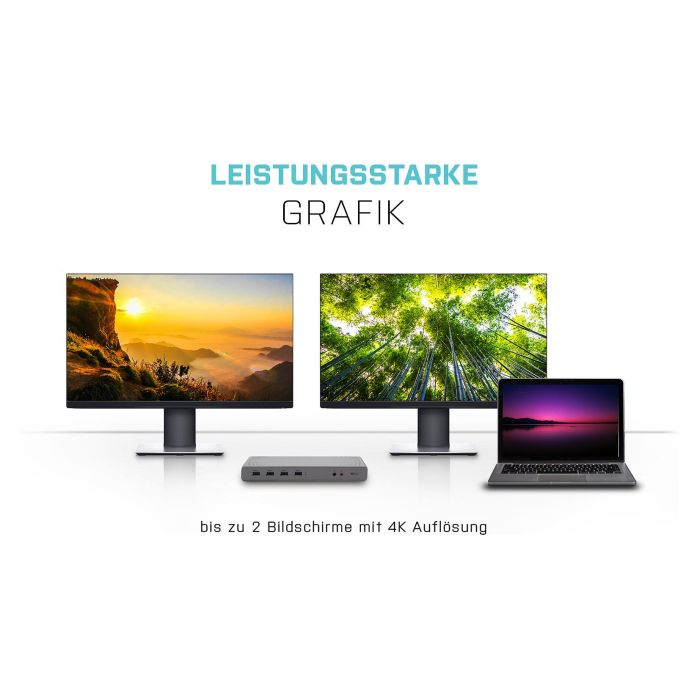 Dockstation i-Tec CADUAL4KDOCK 4