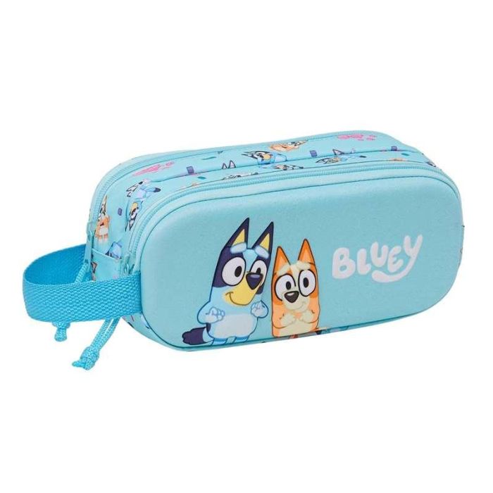 Safta Estuche Portatodo Escolar Doble Bluey 3D con 2 Cremalleras 80x210x60 mm 3 Safta Estuche Portatodo Escolar Doble Bluey 3D con 2 Cremalleras 80x210x60 mm 3