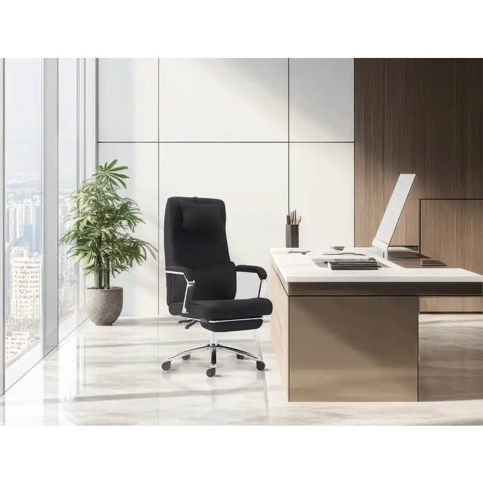 Q-connect Silla de Dirección Ravenna Malla Base Metálica Negro Altura Máx 1300mm Ruedas Premium 11 Q-connect Silla de Dirección Ravenna Malla Base Metálica Negro Altura Máx 1300mm Ruedas Premium 11