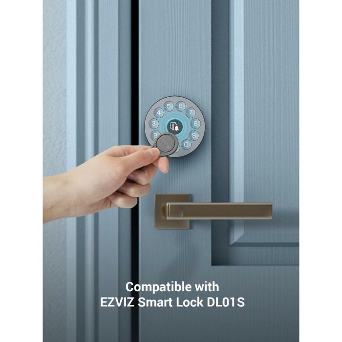 EZVIZ CS-DL-IC-CPU-R200-GR Tarjeta de Proximidad con Algoritmo de Cifrado EZVIZ y Anti Copia, Negro 11
