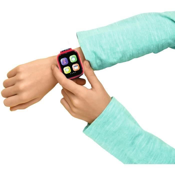 Lexibook Dmw070Sp Reloj Inteligente Spiderman con Cámara 720p para Niños, Pantalla Táctil, MP3, Podómetro, Edad +5 años 2