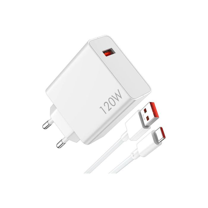 Cargador de Pared Xiaomi Combo 120 W 1 Cargador de Pared Xiaomi Combo 120 W 1