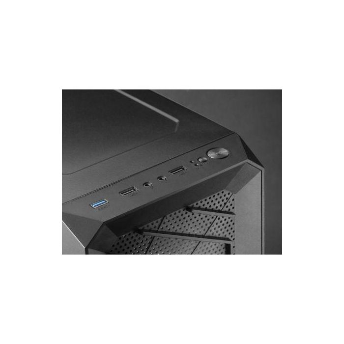 Mars Gaming MC-2000 Caja Semitorre ATX con Ventilador 120mm, Refrigeración Líquida 240mm, Ventana Lateral, Soporte para Gráficas 306mm 2