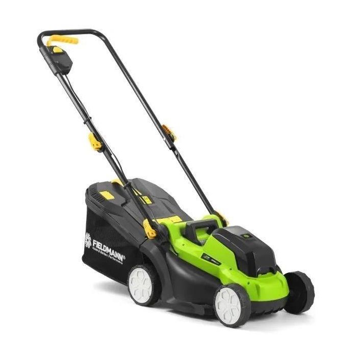 Fieldmann FIE8590669303816 Cortacésped Inalámbrico 20V, Corte 33 cm, Altura Máxima 65 mm (Sin Batería/Cargador) 0 Fieldmann FIE8590669303816 Cortacésped Inalámbrico 20V, Corte 33 cm, Altura Máxima 65 mm (Sin Batería/Cargador) 0