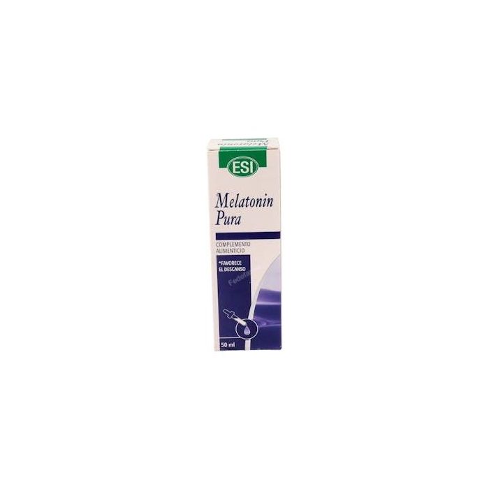 TREPATDIET-ESI Melatonin Pura 1mg Gotas 50ml para Conciliar el Sueño y Aliviar el Jet Lag