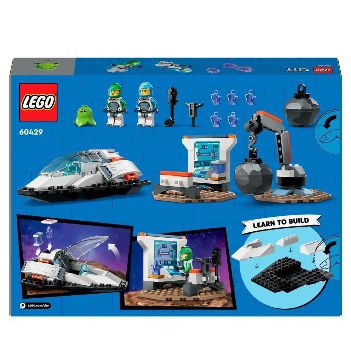 LEGO 60429 City El Barco y el Descubrimiento del Asteroide, Juguete con 2 Minifiguras de Astronauta y Figura de Alien 5