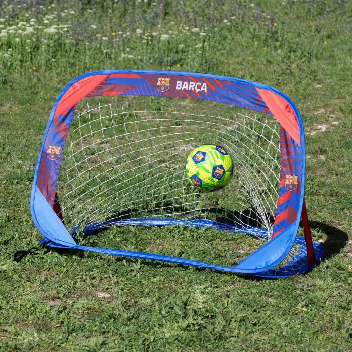 Set de 2 porterías de fútbol F.C. Barcelona 120 x 80 x 80 cm (2 Unidades) 4