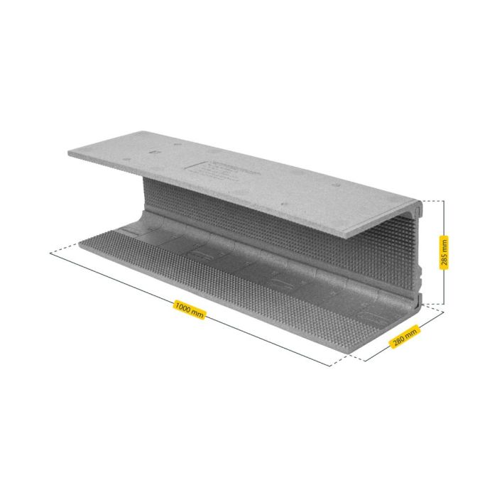 Schellenberg Aislamiento Cajón Persiana 1000 x 500 x 13 mm 4