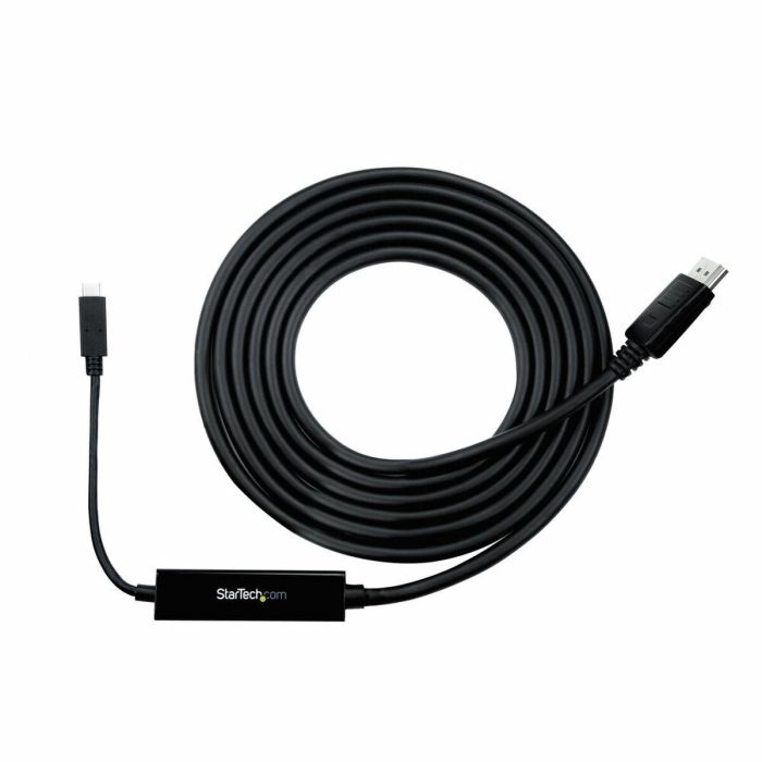 Adaptador USB C a DisplayPort Startech CDP2DPMM3MB 3 m Negro 1 Adaptador USB C a DisplayPort Startech CDP2DPMM3MB 3 m Negro 1