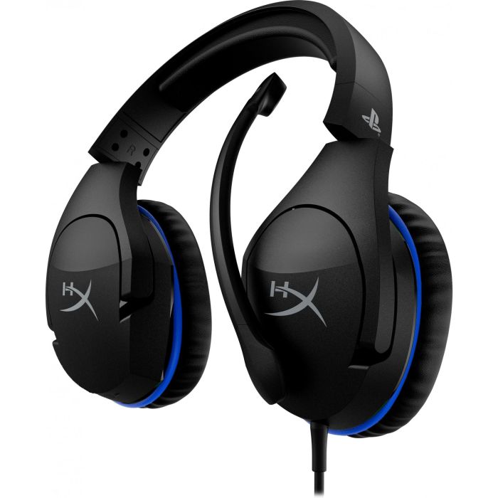 Auriculares con Micrófono Gaming Hyperx HyperX Cloud Stinger PS5-PS4 Negro/Azul Azul Negro 4 Auriculares con Micrófono Gaming Hyperx HyperX Cloud Stinger PS5-PS4 Negro/Azul Azul Negro 4