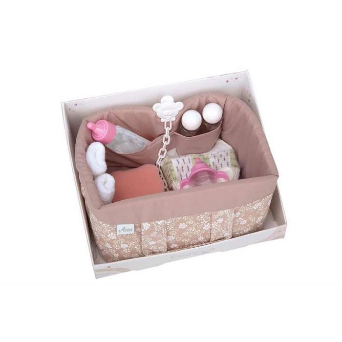 Muñecas Arias Canastilla Elegance Rosa con 9 Accesorios para Niñas 6 Muñecas Arias Canastilla Elegance Rosa con 9 Accesorios para Niñas 6